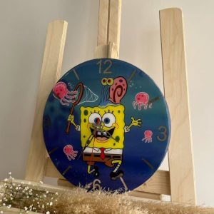 ساعت باب اسفنجی