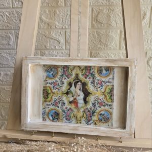 جاکلیدی دیواری طرح کاشی